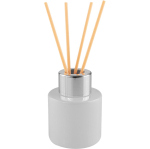 Coffret aromatique avec diffuseur 50 ml et bougie parfumée Wellness couleur blanc vue détaillée