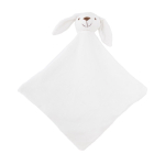Couverture de bébé publicitaire avec peluche DouDou Animals couleur blanc quatrième vue
