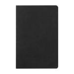 Carnet personnalisé en carton A5 avec des pages lignées Journal Color couleur noir première vue