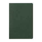 Carnet personnalisé en carton A5 avec des pages lignées Journal Color couleur vert première vue