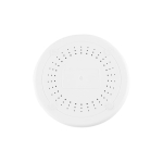 Chargeur sans fil rond aspect bambou Bamboo couleur blanc cinquième vue