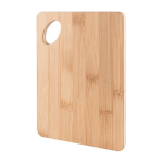 Planche de cuisine en bambou avec trou découpé dans l’angle couleur naturel sixième vue