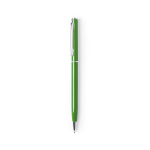 Stylos publicitaires en aluminium à encre bleue Vip Colors couleur vert première vue