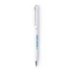 Stylos publicitaires en aluminium à encre bleue Vip Colors vue principale