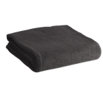 Plaid personnalisé pas cher en polaire 180 g/m² couleur noir