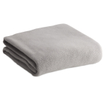 Plaid personnalisé pas cher en polaire 180 g/m² couleur gris