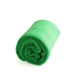 Plaid personnalisé pas cher en polaire 180 g/m² couleur vert troisième vue