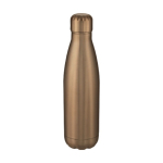 Gourde thermos personnalisées en acier 500ml Lifestyle Premium couleur marron
