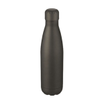 Gourde thermos personnalisées en acier 500ml Lifestyle Premium couleur noir
