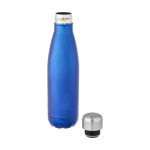 Gourde thermos personnalisées en acier 500ml Lifestyle Premium couleur noir deuxième vue