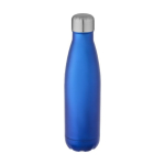 Gourde thermos personnalisées en acier 500ml Lifestyle Premium couleur bleu roi
