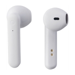 Casque d'écoute Bluetooth 5.0 avec étui en bambou Air Bamboo couleur blanc troisième vue