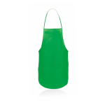 Tablier avec une poche avant aux couleurs vives 80 g/m2 Basic Style couleur vert première vue