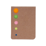 Bloc économique et amusant de post-it de couleur ColorMark couleur beige première vue