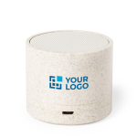 Enceinte personnalisée sans fil avec boîtier en blé vue principale