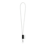 Cordon tubulaire étiquette imprimée livraison 5-7 jours Tube Classic couleur blanc
