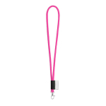 Cordon tubulaire étiquette imprimée livraison 5-7 jours Tube Classic couleur rose