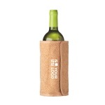 Refroidisseur de bouteille en liège avec fermeture réglable Cork vue avec zone d'impression