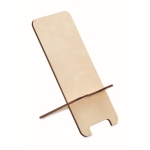 Support pour portable en bois de 2 pièces avec graines de pin Birch couleur bois neuvième vue