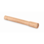 Lampe torche en bois avec éclairage COB à personnaliser Wood couleur bois