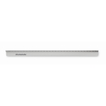 Règle de forme triangulaire d'architecte en aluminium 30 cm Architect couleur argenté mat quatrième vue principale
