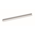 Règle de forme triangulaire d'architecte en aluminium 30 cm Architect couleur argenté mat cinquième vue