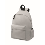 Sac à dos enfant personnalisé en polyester simple et coloré Student couleur gris