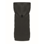 Sac à dos rolltop de haute qualité 340 g/m2 idéal pour excursion Roll couleur noir quatrième vue