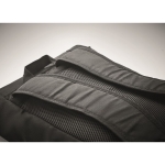 Sac à dos rolltop de haute qualité 340 g/m2 idéal pour excursion Roll couleur noir cinquième vue photographique