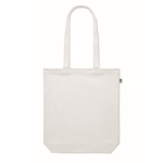 Sac en toile biologique colorée 270 g/m2 Eco Strong Colors couleur blanc quatrième vue
