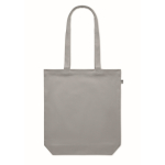 Sac en toile biologique colorée 270 g/m2 Eco Strong Colors couleur gris quatrième vue