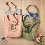 Sac en toile biologique colorée 270 g/m2 Eco Strong Colors couleur orange vue d'ambiance principale