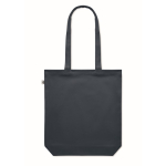 Sac en toile biologique colorée 270 g/m2 Eco Strong Colors couleur bleu marine cinquième vue