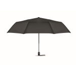 Parapluie pliant coupe-vent avec système automatique Ø119 Protect couleur noir