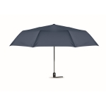 Parapluie pliant coupe-vent avec système automatique Ø119 Protect couleur bleu
