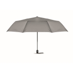 Parapluie pliant coupe-vent avec système automatique Ø119 Protect couleur gris