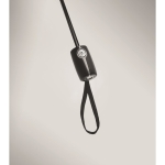 Parapluie pliant coupe-vent avec système automatique Ø119 Protect couleur gris cinquième vue photographique
