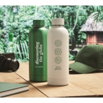Bouteille en acier inoxydable à double paroi avec logo 500 ml Charity couleur vert vue d'ambiance principale