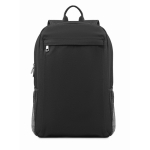 Sac à dos pour ordinateur de 15´´ en toile lavée de 340 g/m2 Office couleur noir deuxième vue