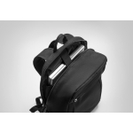 Sac à dos pour ordinateur de 15´´ en toile lavée de 340 g/m2 Office couleur noir cinquième vue photographique