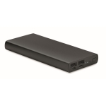 Powerbank avec USB Type-C et charge rapide 10.000 mAhDuo couleur noir