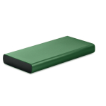 Powerbank avec USB Type-C et charge rapide 10.000 mAhDuo couleur vert foncé