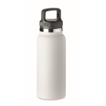 Gourde en inox avec fonction thermique grande 970 ml Handle couleur blanc