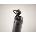 Gourde en acier isolée avec embout pour votre publicité 500 ml Take couleur noir deuxième vue photographique