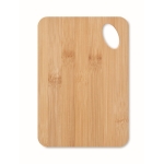 Petite planche à découper avec trou pour offrir aux clients Small couleur bois troisième vue