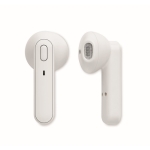 Écouteurs Bluetooth TWS 5.0 pour 3 heures avec étui en bambou Blues couleur bois quatrième vue