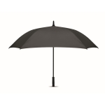 Parapluie coupe-vent carré en fibre de verre Ø116 Square couleur noir troisième vue