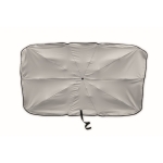 Pare-soleil de voiture type parapluie en pongé Calor couleur noir troisième vue