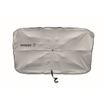 Pare-soleil de voiture type parapluie en pongé Calor couleur noir troisième vue principale