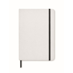 Carnet recyclé avec StonePaper A5 feuilles lignées StonePaper Recyclo couleur blanc troisième vue
